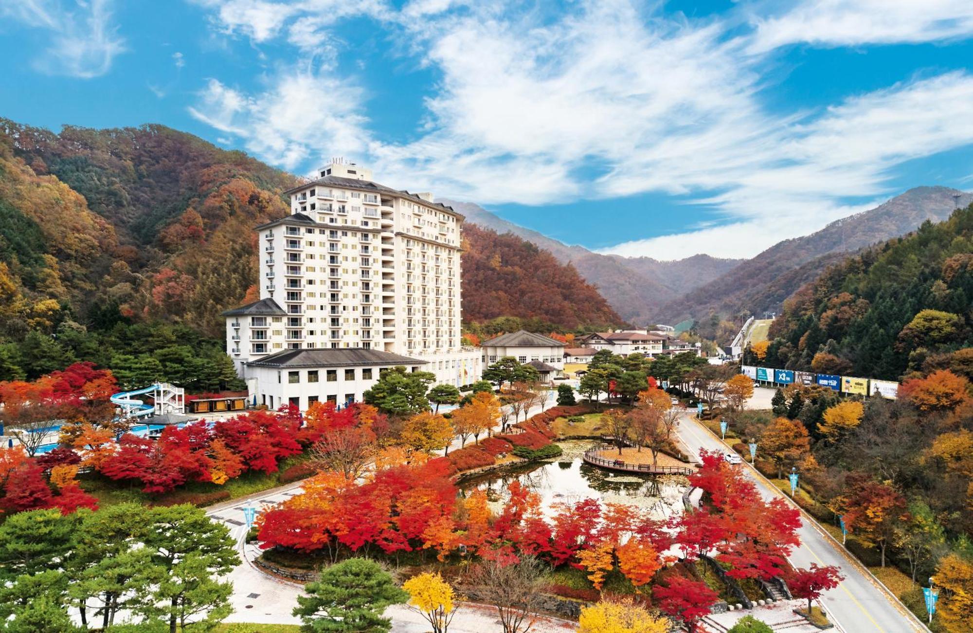 Elysian Gangchon Resort Chuncheon Zewnętrze zdjęcie